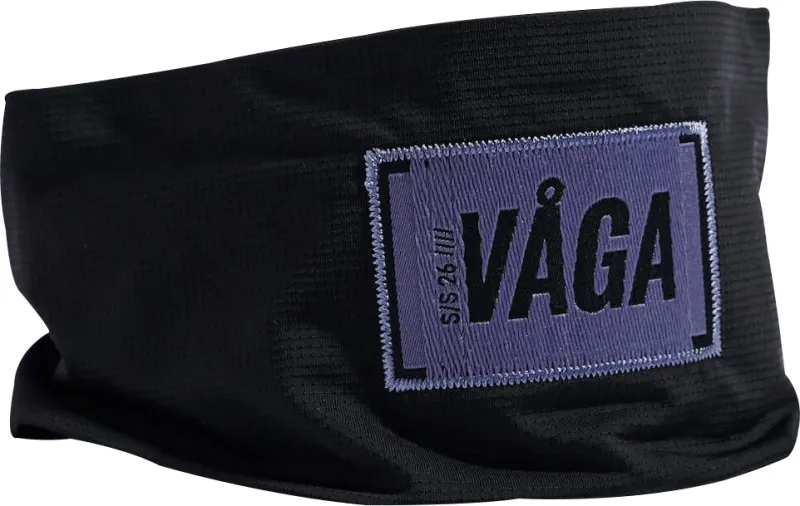 Vaga Lightweight Mesh Running Headband - Black