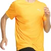 Puma Performance Short Sleeve Mens Training Top - Orange