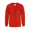 Juniper Hill School Cardigan: Red