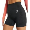 Gymshark Vital Seamless 2.0 Womens Short Training Tights - Black
