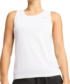 Puma Velocity Womens Running Vest Tank Top - White
