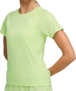 Puma Velocity Short Sleeve Womens Running Top - Green