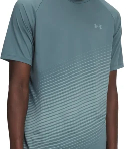 Under Armour Tech Fade Short Sleeve Mens Training Top - Blue
