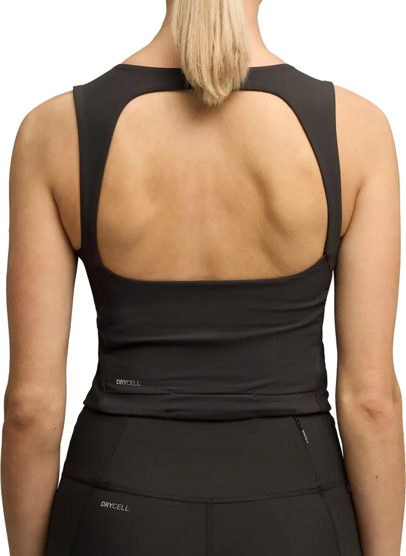 Puma LightStride Womens Running Crop Top - Black - Image 2