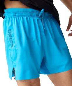 Brooks Cascadia Mens Running Shorts - Blue