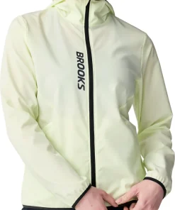 Brooks Canopy Womens Running Jacket - Yellow