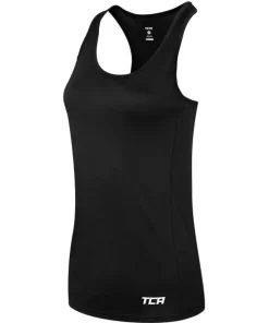 TCA Laser Tech Lightweight Womens Running Vest - Black