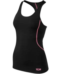 TCA Pro Performance Womens Running Vest Tank Top - Black