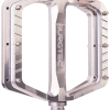Burgtec Penthouse Flat Pedals MK5 Steel Boost Axles - Silver