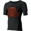 Fox Baseframe Pro Short Sleeve Mens Impact Protection Baselayer - Black