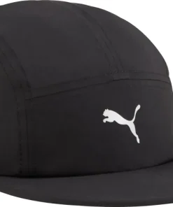 Puma Essentials 5 Panel Running Cap - Black
