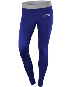 TCA Pro  Performance Endurance Womens Compression Tights - Blue