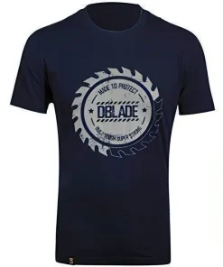 DBlade Corporate Buzz Short Sleeve Mens Work Wear Top - Navy
