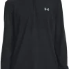 Under Armour Seamless Stride Half Zip Long Sleeve Mens Running Top - Black