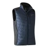 Deerhunter Moor Padded Waistcoat with knit Dark Blue