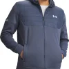 Under Armour Fleece Pro Ultilty Mens Running Jacket - Grey