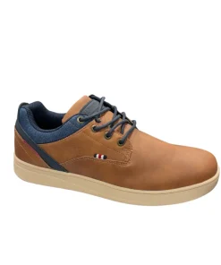Lloyd & Pryce Mens Shoe Ribbans Camel