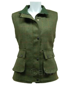 Game Technical Apparel Ladies Game Tweed Gilet Fife