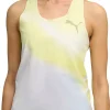 Puma LightSpeed UltraWeave Graphic Womens Running Vest Tank Top - Grey