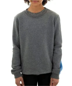 More Mile Junior Fleece Sweatshirt - Grey