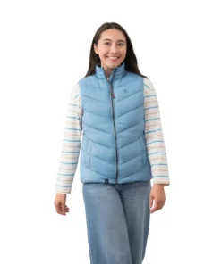 Lighthouse Womens Gilet Laurel Blue