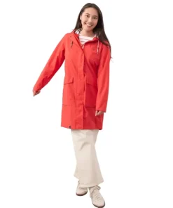 Lighthouse Womens Jacket Beachcomber Long II Poppy