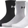 Under Armour Performance Cotton (3 Pack) Crew Socks - Multi