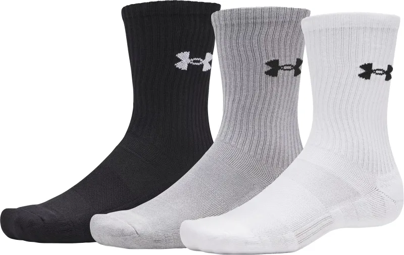 Under Armour Performance Cotton (3 Pack) Crew Socks - Multi