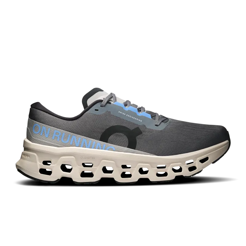 On Running Mens Trainer Cloudmonster 3 Rock/Silver