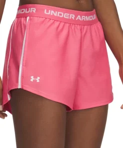 Under Armour Play Up 3 Inch Womens Running Shorts - Pink