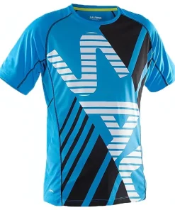 Salming Short Sleeve Junior Running Top - Blue