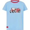 Lighthouse Boys T-Shirt Oliver Red Tractor & Baler