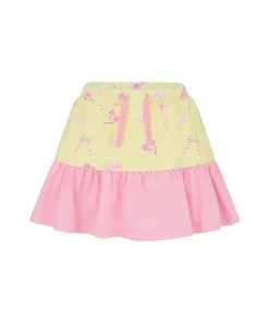 Lighthouse Girls Skort Saskia Lemon Bow