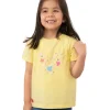 Lighthouse Girls T-Shirt Causeway S/S Lemon Ballerina