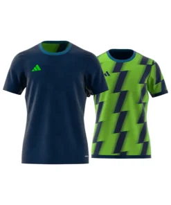 Reversible 24 Jersey Youth: team navy blue/team semi sol green2