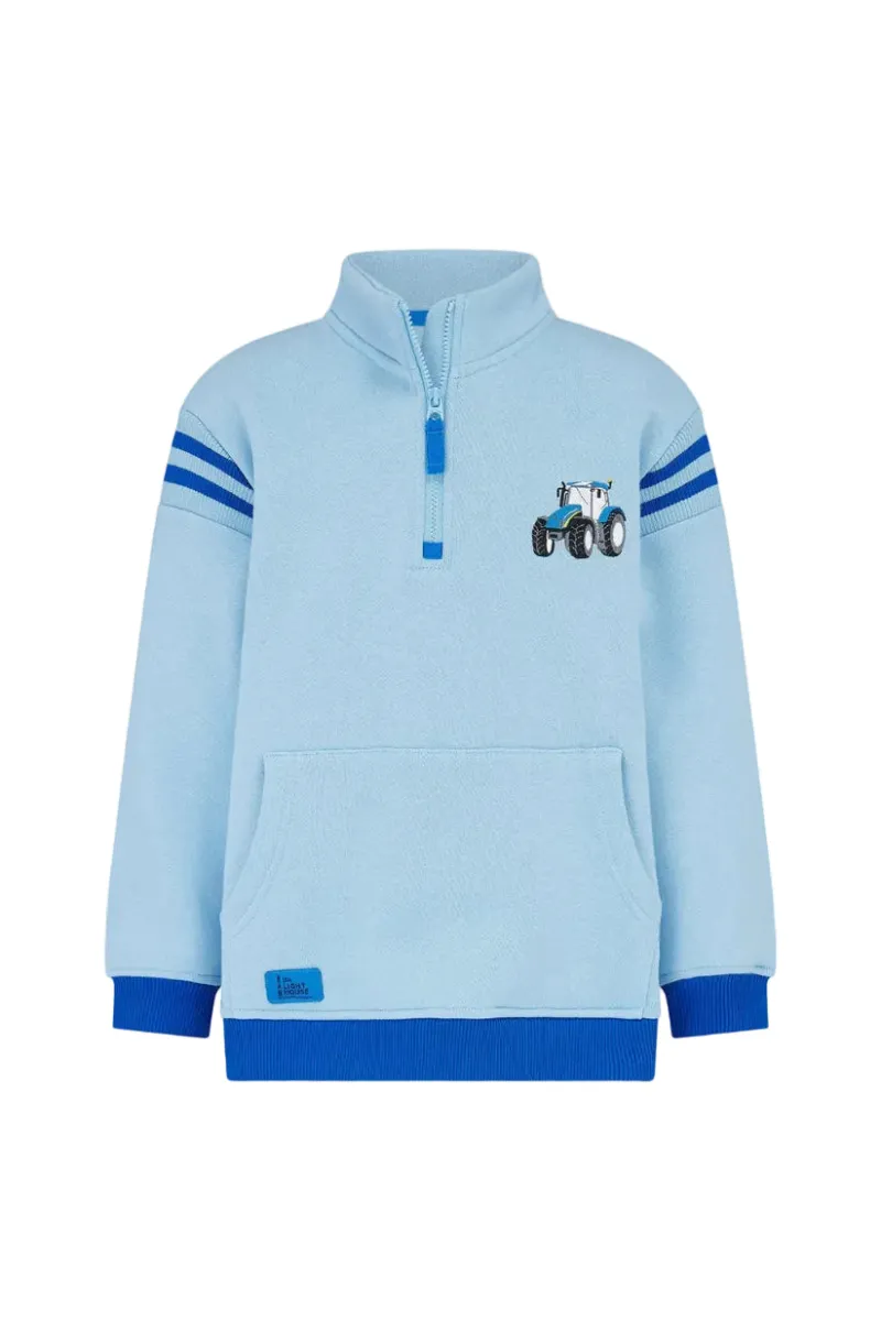 Lighthouse Boys Sweatshirt Jonah Blue Tractor