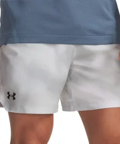 Under Armour Vanish Woven Printed Mens Running Shorts - Grey