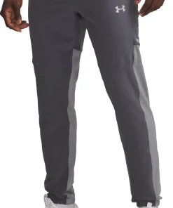 Under Armour Utility Woven Winterized Mens Running Track Pants - Grey