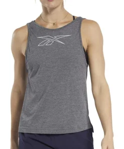 Reebok ActivChill + Cotton Womens Training Vest Tank Top - Grey