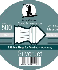David Nick Silver Jet .22 Tin of 500 by David Nickerson