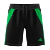 Tiro24 Short Youth: black/semi lucid lime