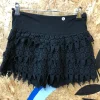 Unknown 12 years black lace style shorts