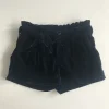 Unknown 5 years navy blue velvet shorts
