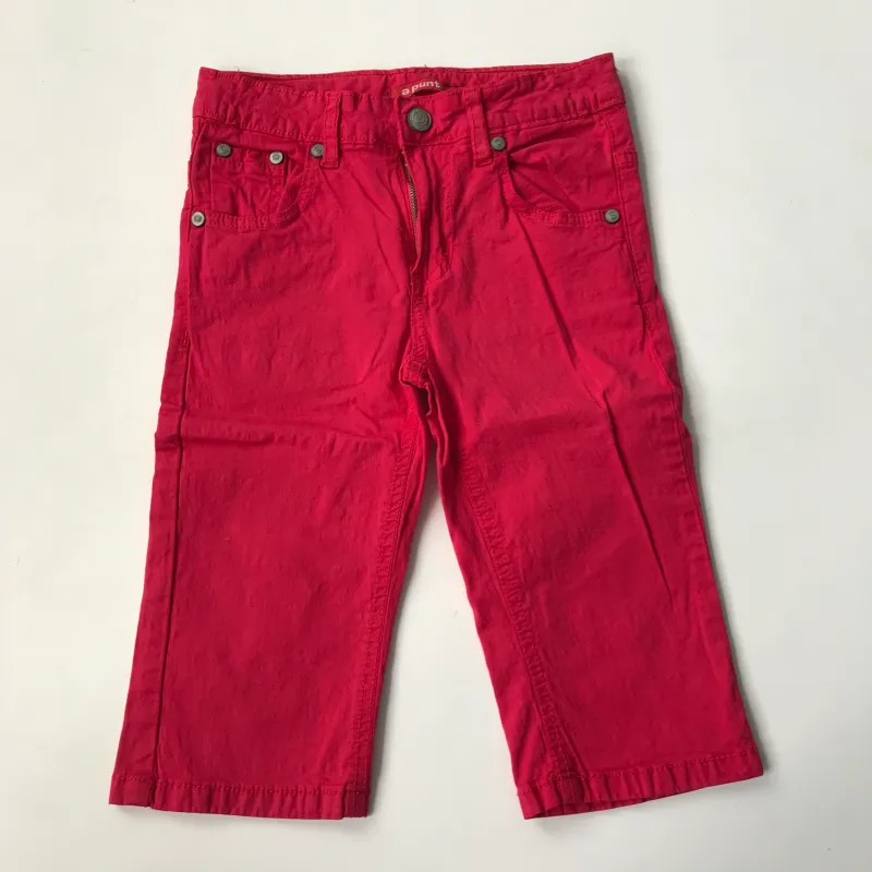 Unknown 8 years red long shorts
