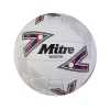 Mitre Shooter F18P Netball: White/Red/Blue - 5