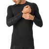 Castelli Core Seamless Long Sleeve Mens Cycling Base Layer - Black