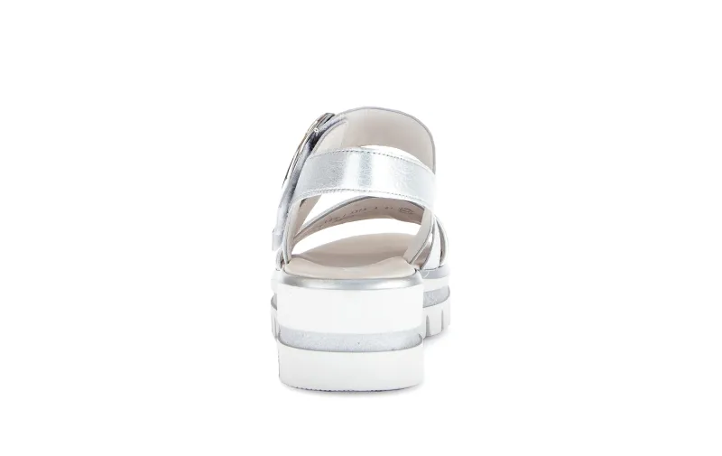 Gabor Womens Sandal 84.627.61 Silber - Image 3