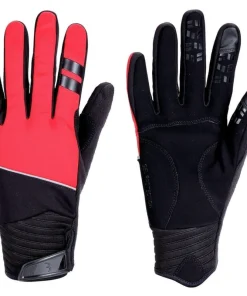 BBB ControlZone Winter Full Finger Cycling Gloves - Red