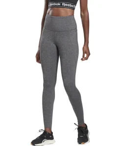 Reebok Lux 2.0 High Rise Womens Long Training Tights - Grey