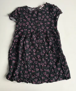 7-8 years dark floral dress